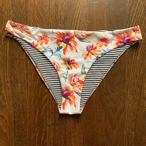 Reversible low waisted bikini bottoms